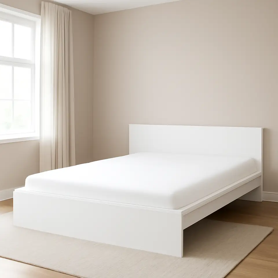Møbelmontering MALM Sengestel, højt, hvid/Luröy, 180×200 cm | Samling af Møbler i Rødovre & Kbh