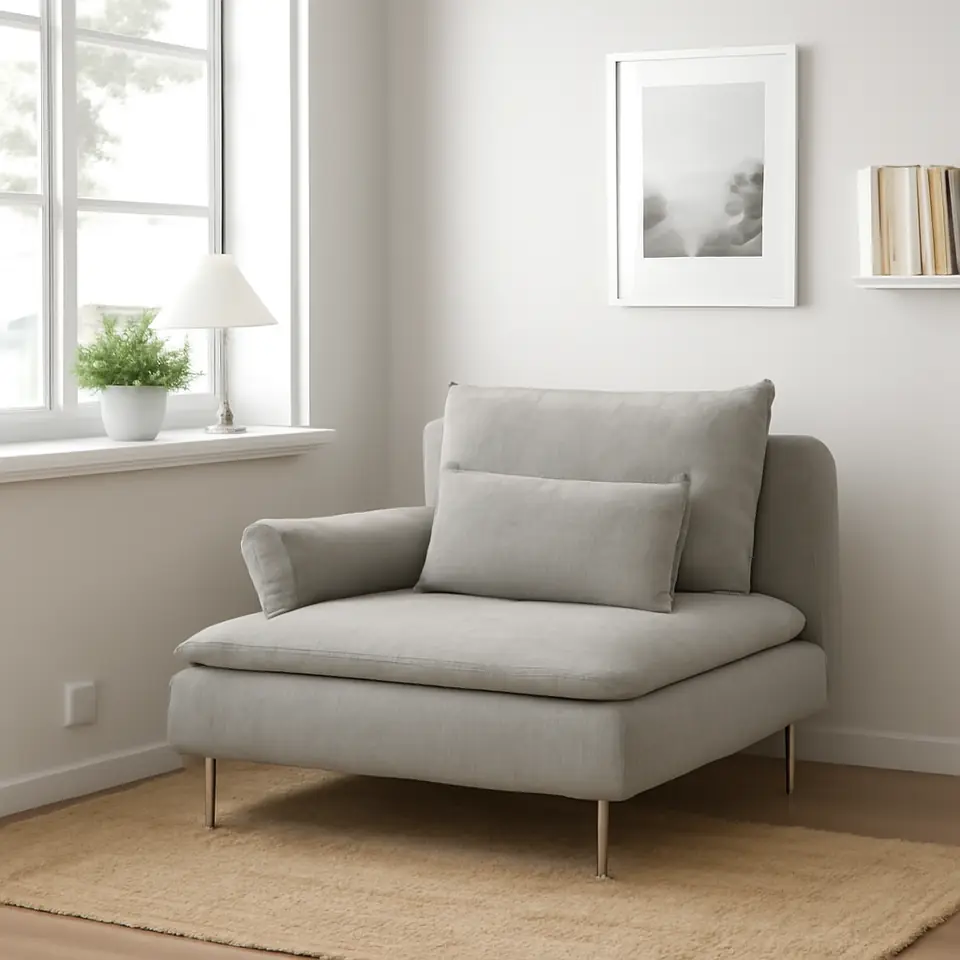 Møbelmontering SÖDERHAMN Hjørnesektion, Viarp beige/brun | Samling af Møbler i Rødovre & Kbh