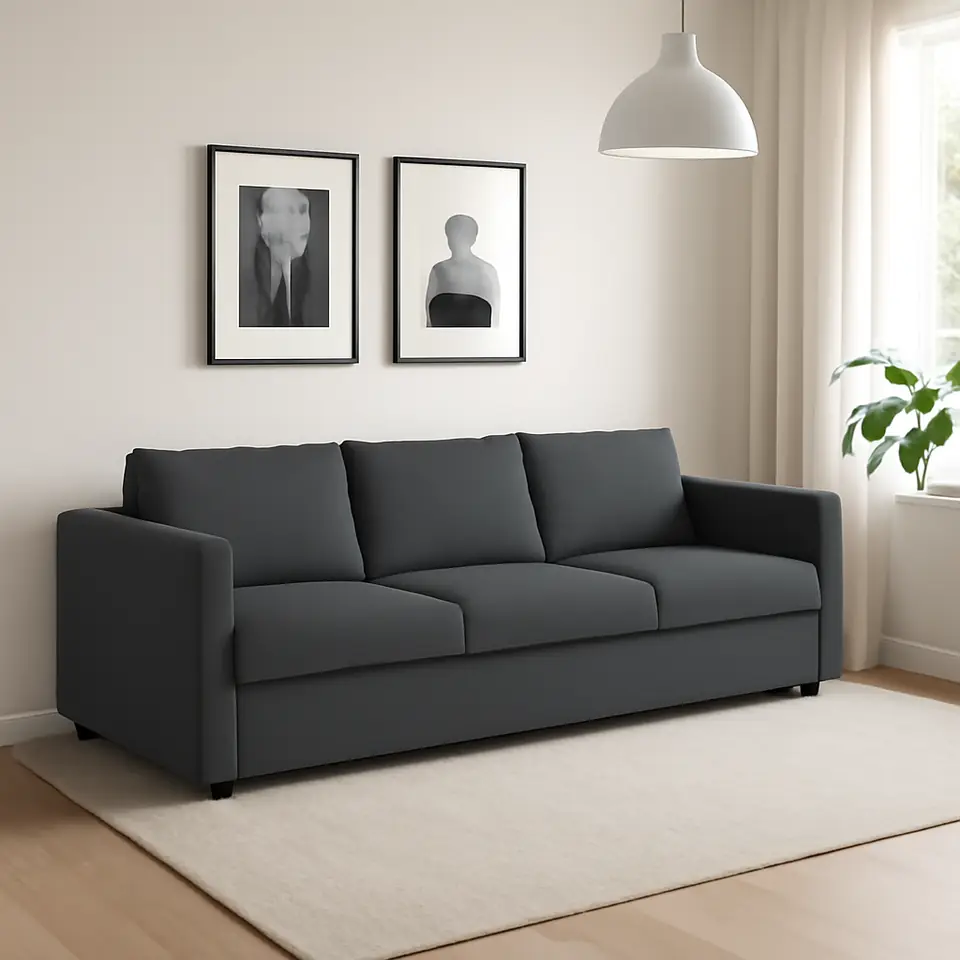 Møbelmontering VIMLE 3-pers. sovesofa, Hallarp grå | Billig & Hurtig i København