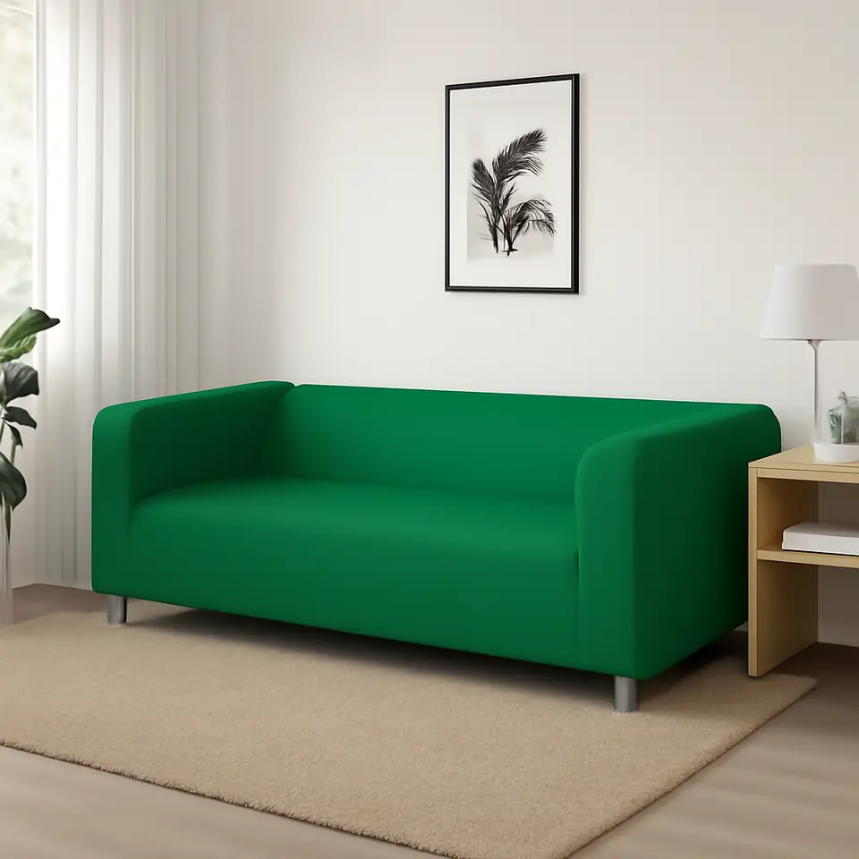 Møbelmontering KLIPPAN 2-pers. sofa, Vissle grøn | Få et tilbud i dag