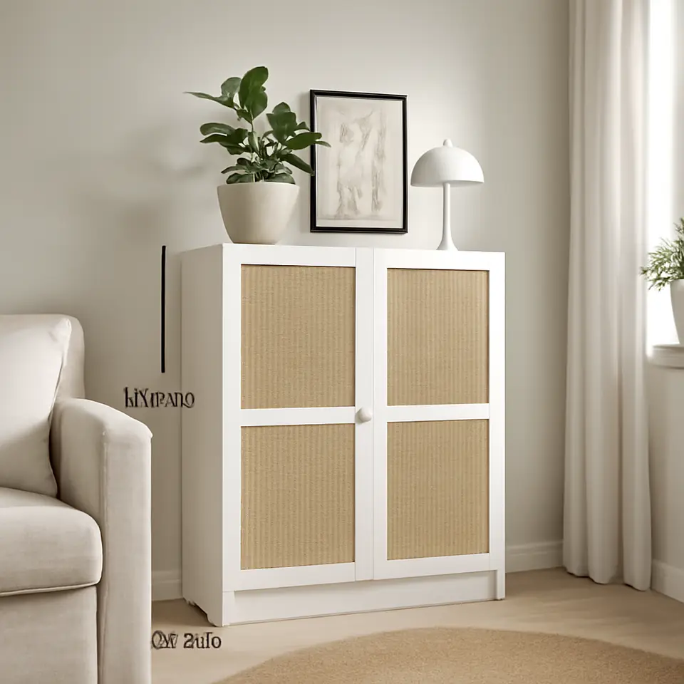Møbelmontering BILLY / HÖGADAL Reol med døre, hvid, 80x30x106 cm | Få et tilbud i dag