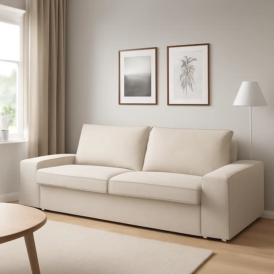 Møbelmontering KIVIK 3-pers. sofa, Tresund lys beige | Professionel Møbelmontør
