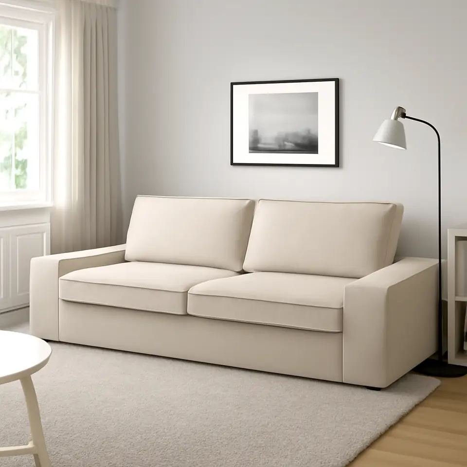 Møbelmontering KIVIK 3-pers. sofa, Tresund lys beige | Få et tilbud i dag