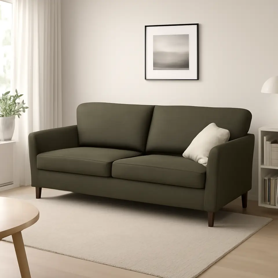 Møbelmontering EKHOLMA 3-pers. sofa, Kilanda gråbrun | Fast Pris i Storkøbenhavn