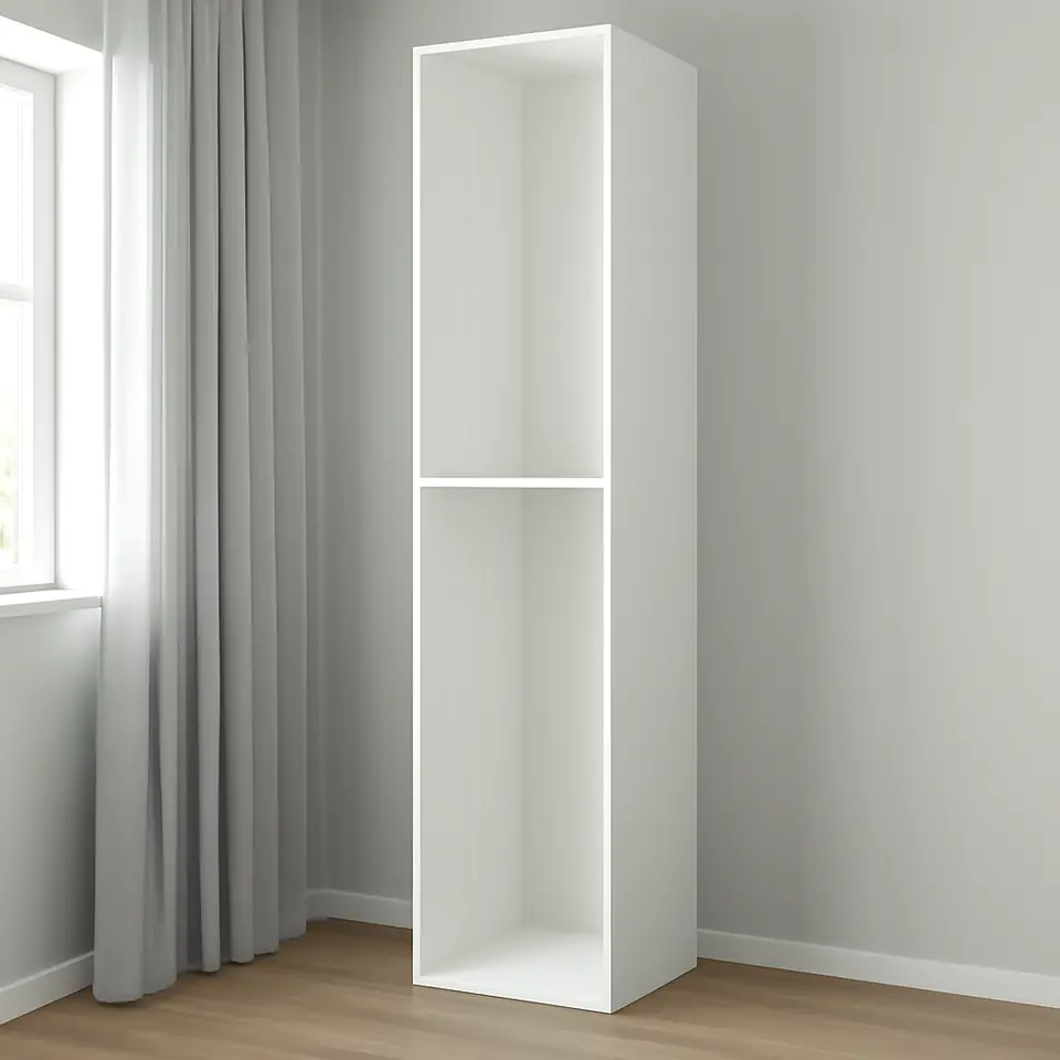 Møbelmontering METOD Højskabsstel, hvid, 40x60x200 cm | Billig & Hurtig i København