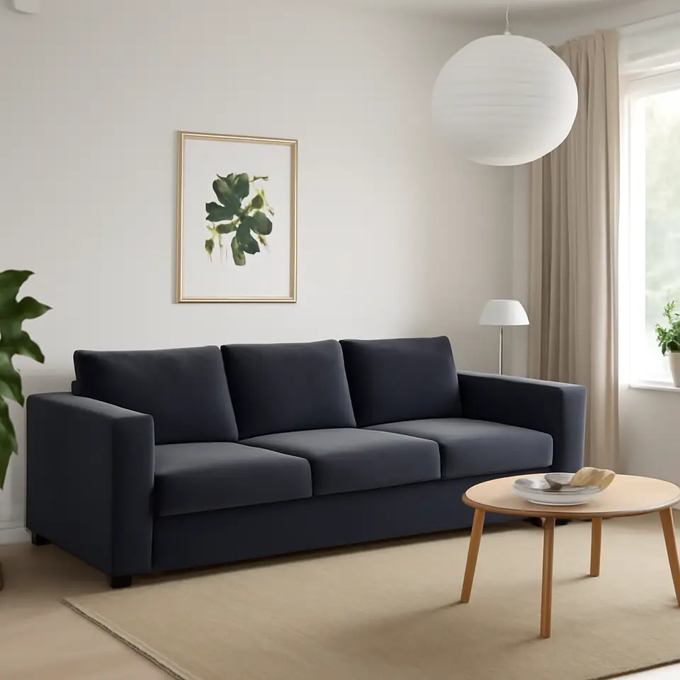 Møbelmontering VIMLE 3-pers. sofa, Djuparp mørkegrå | Fast Pris i Storkøbenhavn