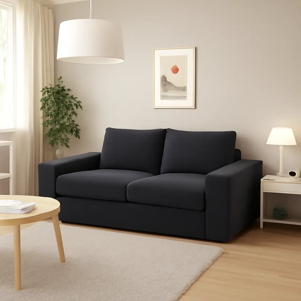 Møbelmontering VIMLE Sovesofa, med brede armlæn/Djuparp mørkegrå | Fast Pris i Storkøbenhavn