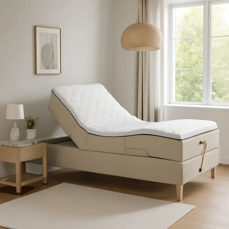 Møbelmontering Elevationsseng 140x200cm TONDRA GE45 sand-91 DREAMZONE | Fast Pris i Storkøbenhavn