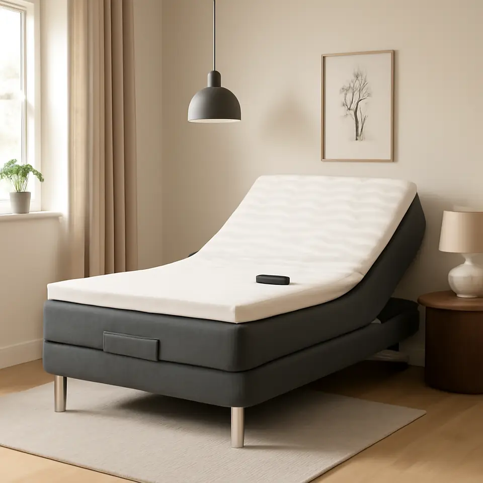 Møbelmontering Elevationsseng 140x200cm JOSELVA GE40 grå-40 LATEX | Professionel Møbelmontør