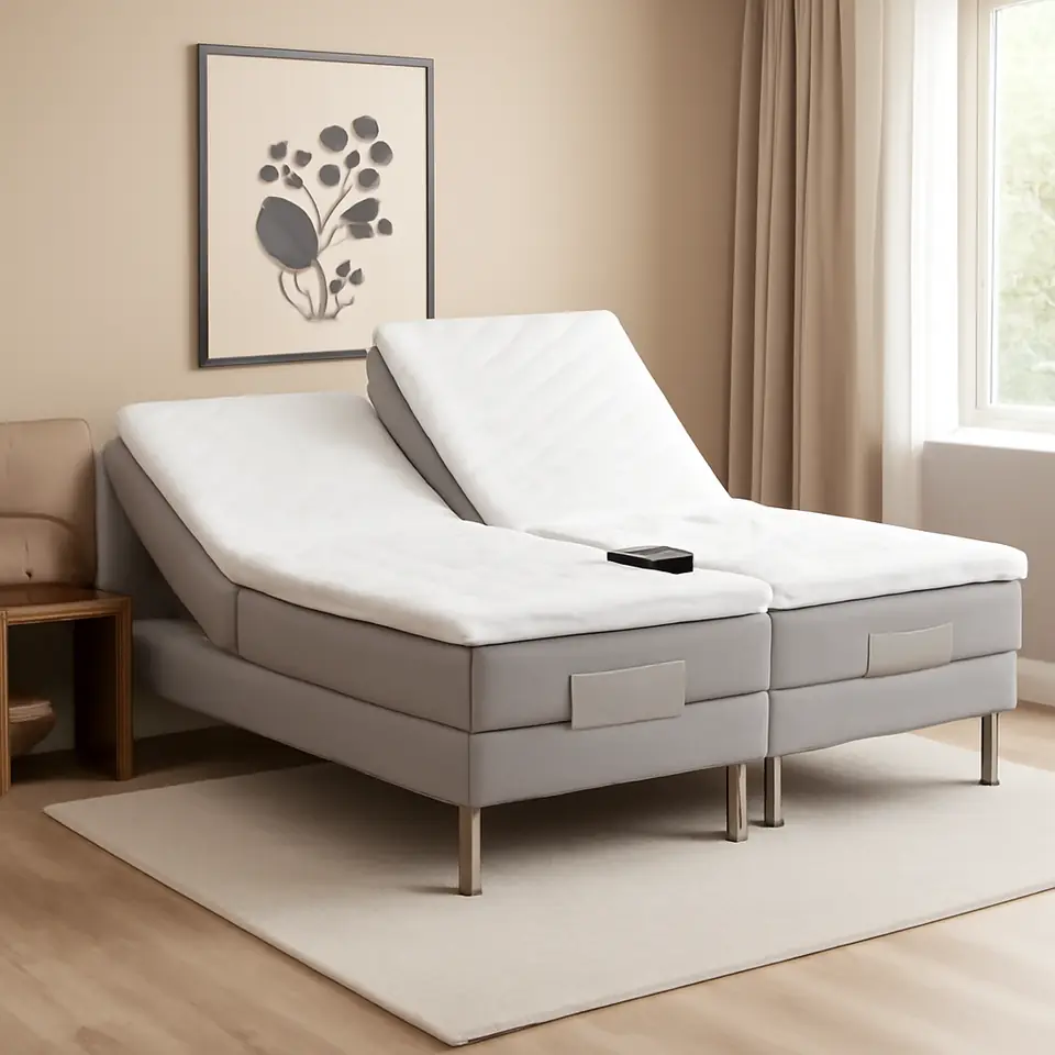 Møbelmontering Elevationsseng 180x210cm JOSELVA GE40 grå-27 LATEX | Fast Pris i Storkøbenhavn