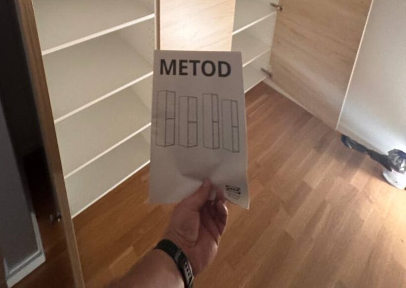 Montering af IKEA Metod skabe i Vanløse – professionel samling og montering