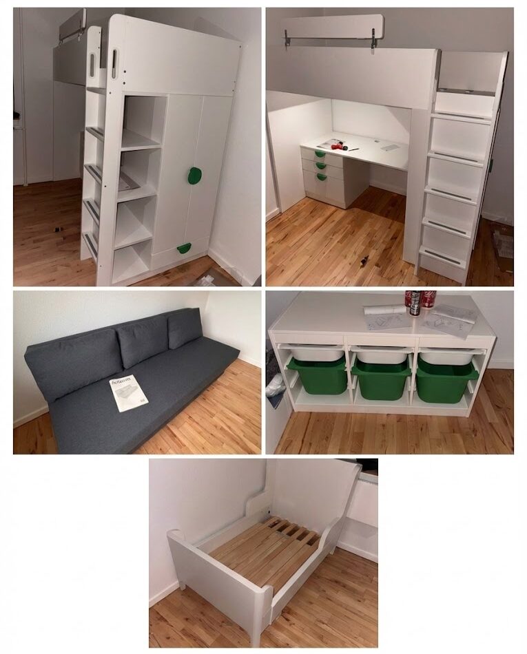 Professionel IKEA-møbelmontering i Valby – komplet opsætning af børneværelse og stue